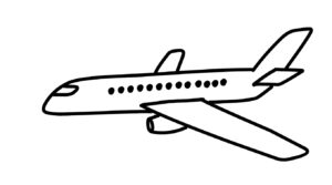 Cara Menggambar Pesawat