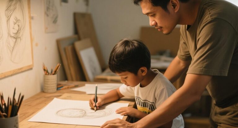 10 Macam Teknik Menggambar