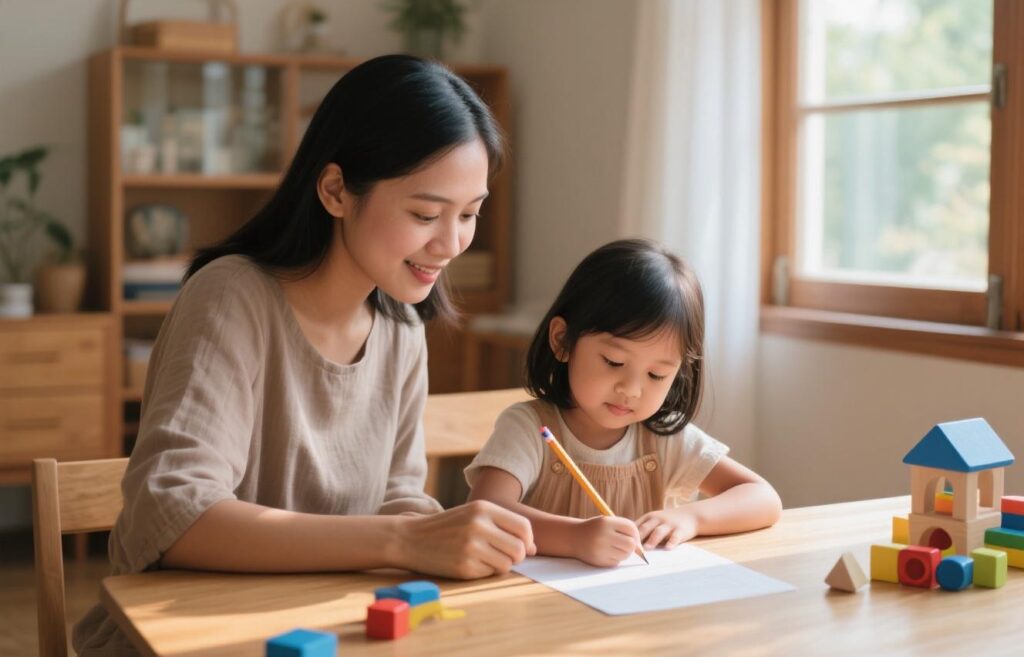 Prinsip belajar menulis anak