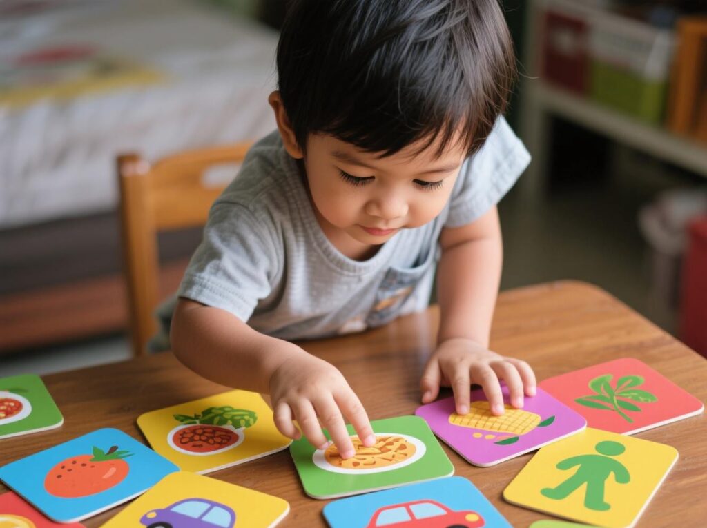 Merangsang Fokus dan Kecerdasan Anak Melalui Kartu Edukasi Interaktif