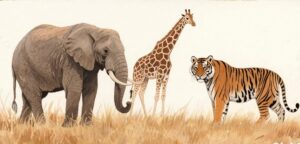 Cara Menggambar Hewan Hutan