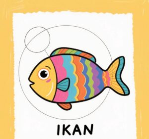 menggambar ikan
