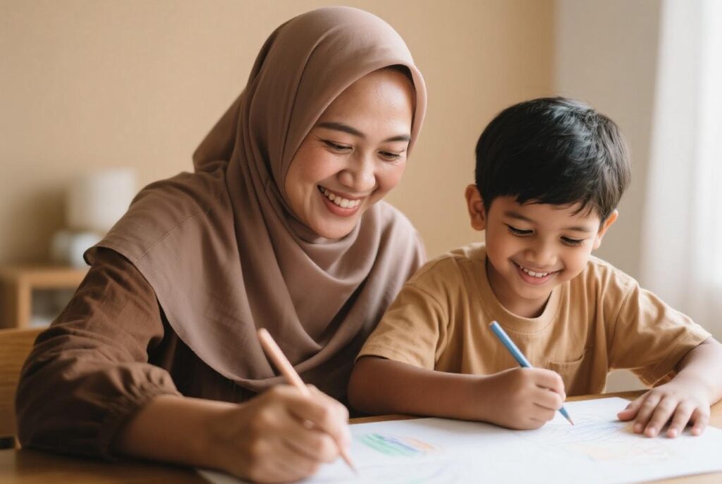 Seni Memberikan Pujian pada Gambar Anak