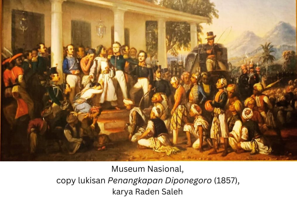 Lukisan Raden Saleh penangkapan Pangeran Diponegoro
