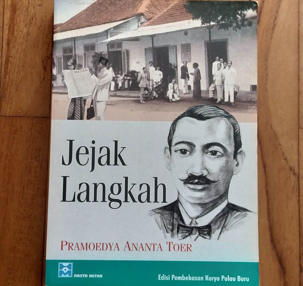 Novel Jejak Langkah karya Pramoedya Ananta Toer