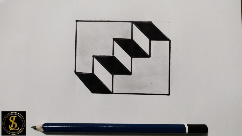 Ilusi Tangga Menembus Dinding