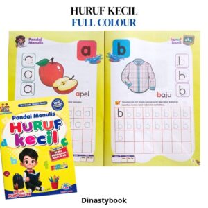 Buku Latihan Menulis Dasar untuk TK dan PAUD