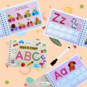 Buku Belajar Menulis Wipe and Clean Interaktif