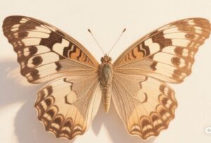 Menggambar kupu-kupu